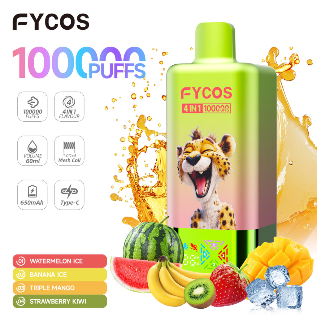 FYCOS 100K 4in1 Disposable Vape Wholesale EU