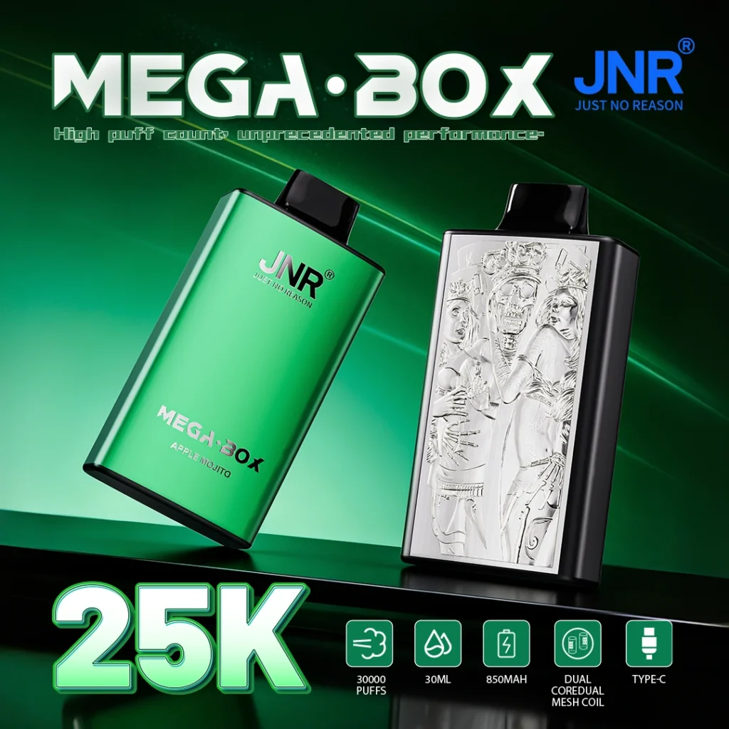 JNR Mega Box 25000 Puffs Disposable Vape