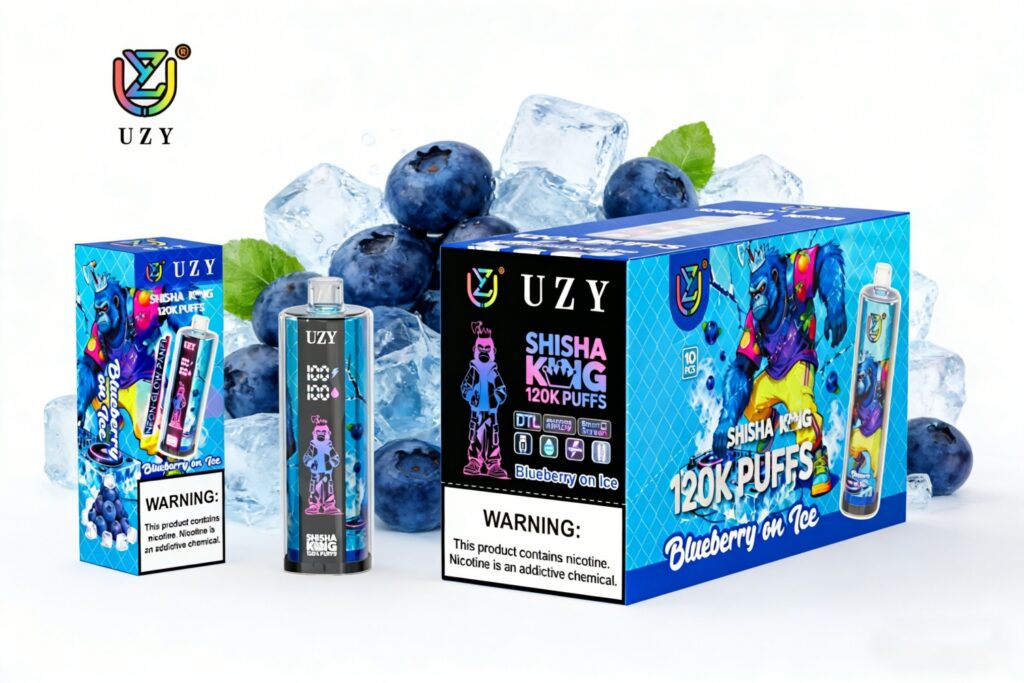 UZY Shisha Hookah King 120000 Puffs Disposable Vape 6IN1