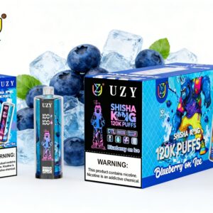 UZY Shisha Hookah King 120000 Puffs Disposable Vape 6IN1 - Image 3