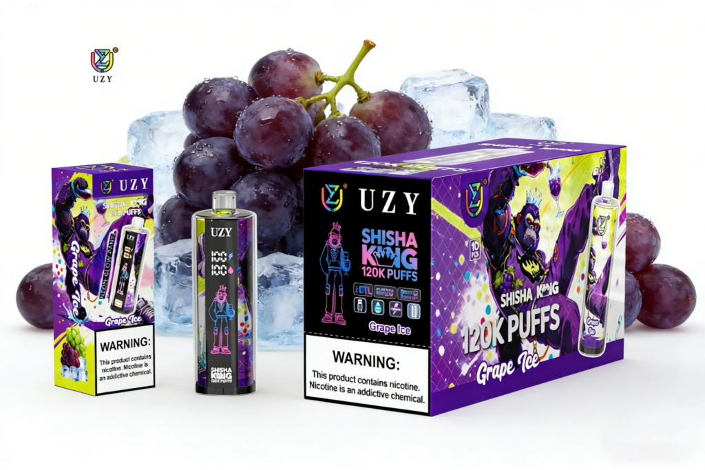 UZY Shisha Hookah King 120000 Puffs Disposable Vape 6IN1