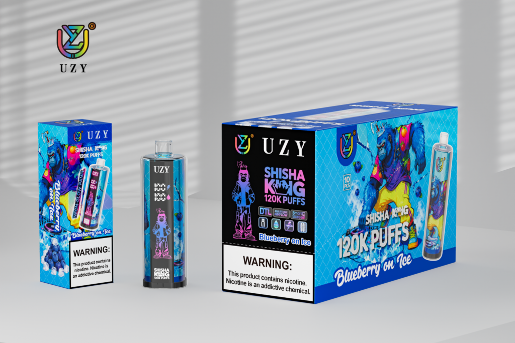 UZY Shisha Hookah King 120000 Puffs Disposable Vape 6IN1