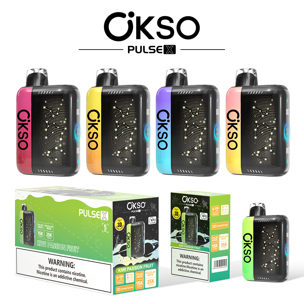 OKSO PULSE X 25000 OKSO PULSE X 25000 Puffs – Dual Mesh Coil - Image 1