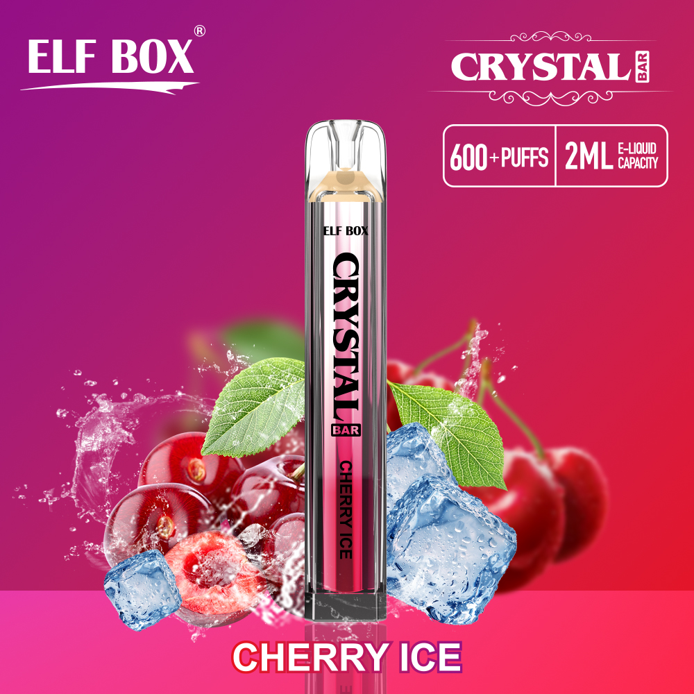 ELF BOX Crystal Bar 600 Puffs ELF BOX Crystal Bar 600 Puffs Disposable Vape 2ml E-liquid Mesh Wholesale - Image 1